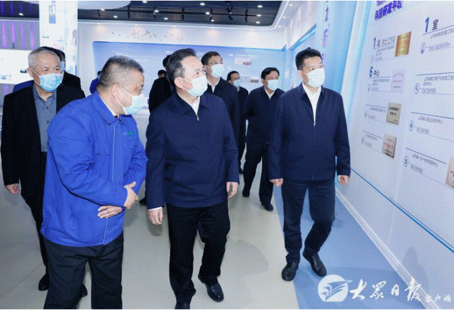 省委書(shū)記李干杰到山東能源集團新風(fēng)光公司調研