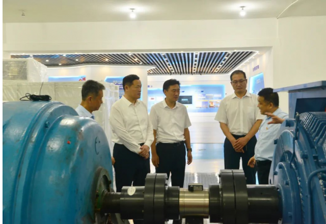 電力集團黨委書(shū)記、董事長(cháng)李偉到新風(fēng)光調研